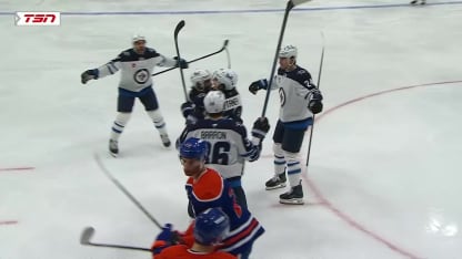 WPG@EDM: Tanev scores goal against Stuart Skinner