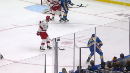 CAR@STL: Neighbours puts Blues ahead 2-1