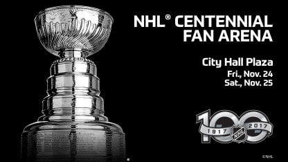Bruins to Host NHL Centennial Fan Arena Nov. 24-25