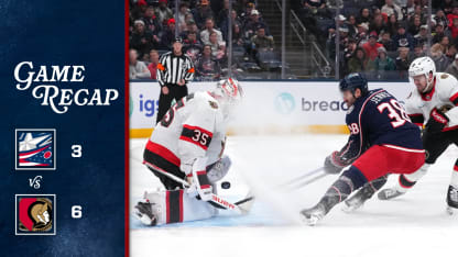 Ottawa Senators Columbus Blue Jackets game recap December 11 2025