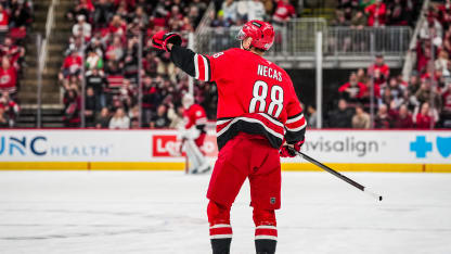 Necas overachieving in 2024-25 season so far