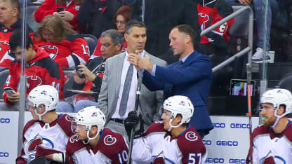 Nolan Pratt Jared Bednar bench