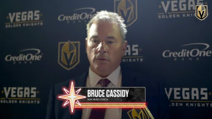 Bruce Cassidy después del partido 30/10