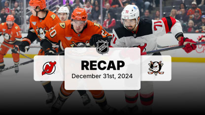 NJD at ANA | Recap