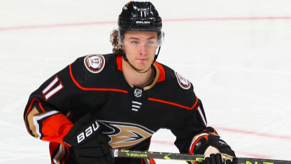 Zegras se présente au camp des Ducks