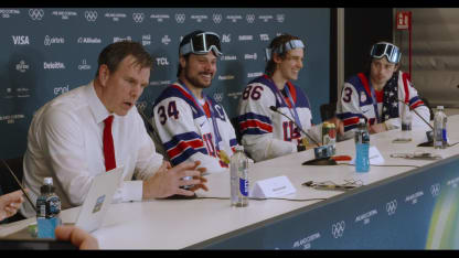 Team USA on winning gold