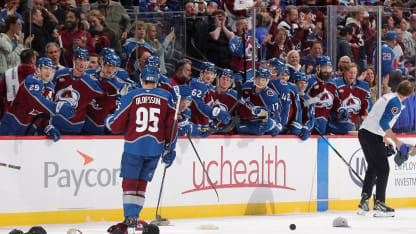 Olofsson records his first NHL hat trick