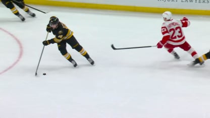 Zacha Earns Bruins Lead