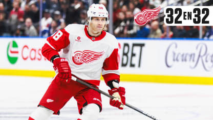 32 en 32 Red Wings Detroit poolers projections 2025-26