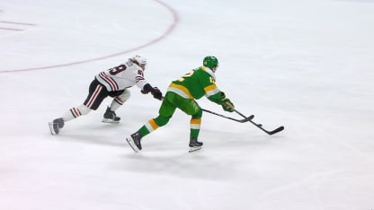 CHI@MIN: Spurgeon scores goal against Spencer Knight