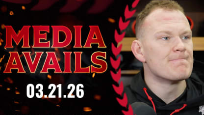 Brady Tkachuk Pregame Media vs TOR