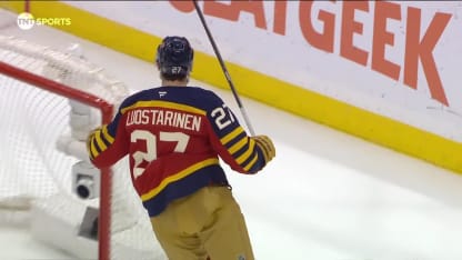 Luostarinen strikes first