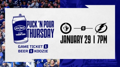 Puck 'n Pour Thursday Ticket Pack - 1/28