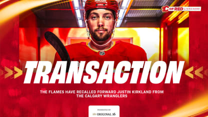 Flames Recall Justin Kirkland