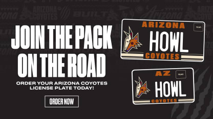 Coyotes License Plate