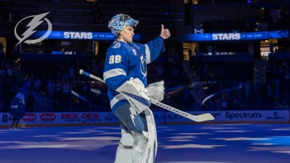 Andrei Vasilevskiy named NHL's First Star of the week