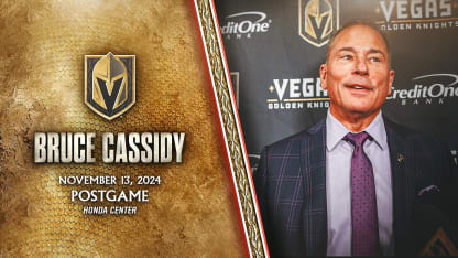 Bruce Cassidy Postgame 11/13