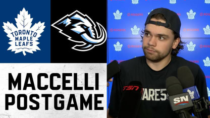 Matias Maccelli |  Post Game vs. Utah Mammoth | November 05, 2025