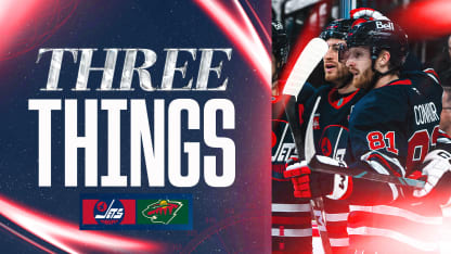 THREE THINGS: Connor OT hero in huge win over Wild