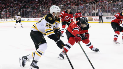 Boston Bruins New Jersey Devils game recap January 22