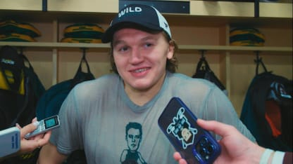 Kaprizov Postgame at Seattle 12/8