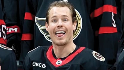 Nick Cousins Mic'd Up for Team Photo Day