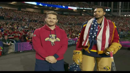 Team USA introduced at Winter Classic