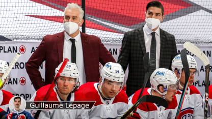 Ducharme Burrows Canadiens badge Lepage