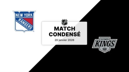 Match condensé : NYR @ LAK 20/01/2026