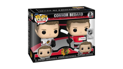 Chicago Blackhawks Connor Bedard Funko 2 Pack