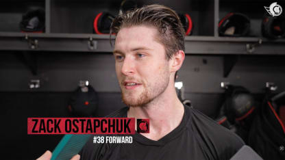 Zack Ostapchuk Pregame Media vs VAN