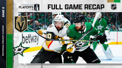 Recap: VGK 6, DAL 0