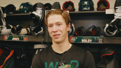 Boldy Postgame vs. Ottawa 12/13