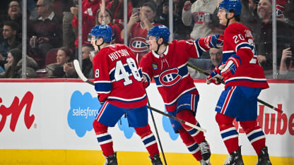 Hutson puts the Canadiens on top