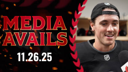 Shane Pinto Pregame Media vs VGK