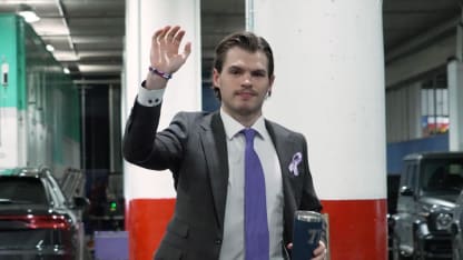 Habs arrive for Hockey Fights Cancer Night