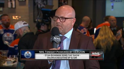 Oilers Executive VP & GM Stan Bowman joins NHL Tonight
