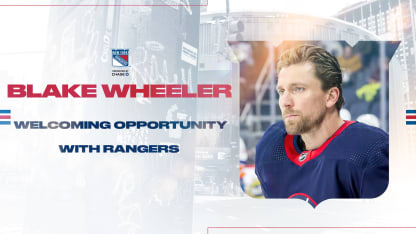 Wheeler Welcoming Opportunity with Rangers
