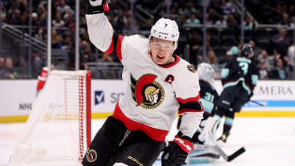Brady Tkachuk refleja el entusiasmo de unos reforzados Ottawa Senators