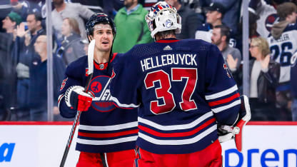 What stars Hellebuyck, Scheifele said about their future with the