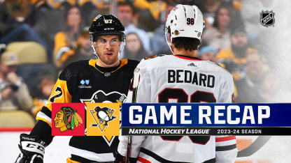 Chicago Blackhawks Pittsburgh Penguins game recap October 10