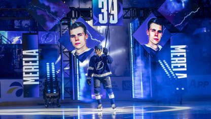 Lightningin Merelä kommentoi NHL debyyttiään