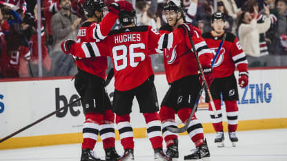 New Jersey Devils Goal Breakdown: Jack Hughes Got a Headshot on Ville Husso  - All About The Jersey