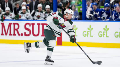 Marco Rossi erzielt erstes NHL-Tor fuer Minnesota Wild