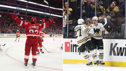 Red Wings Bruins Split 10.21