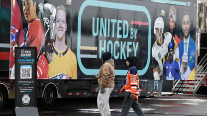 NHL United by Hockey Mobile Museum in Edmonton