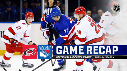 Rangers get past Hurricanes, win 6th straight