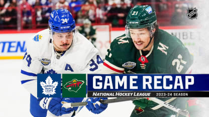 Toronto Maple Leafs Minnesota Wild game recap November 19