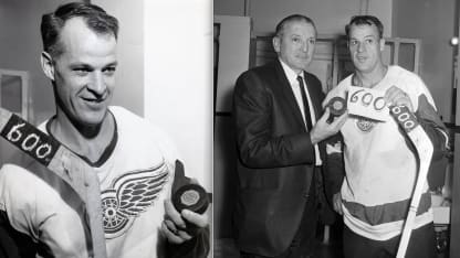 Gordie Howe history of  600th NHL goal