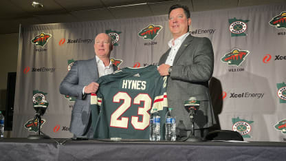 Hynes to coach first game with Minnesota after Evason fired